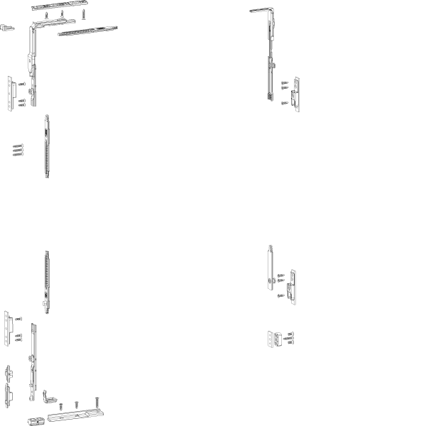 [060.9701] HANDLE SIDE TITU BURGLAR PROTECTION 450<FB<1700 Reynaers