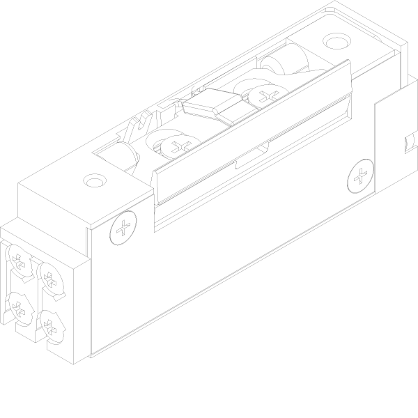 [061.6212] E-OPENER WITH SIGNAL CONTACT 12-48V AC/DC FAIL SECURE Reynaers
