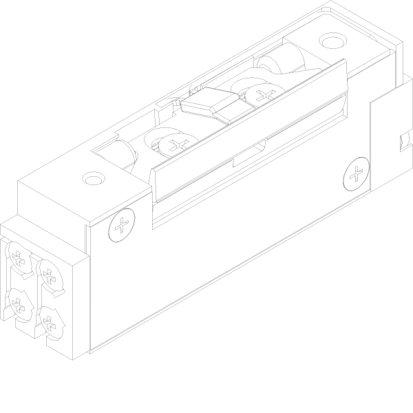 [061.6213] E-OPENER WITH SIGNAL CONTACT 12-24V DC FAIL SAFE Reynaers