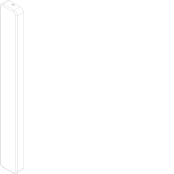 [061.6345] TOUCH FIXATION PLATE WITHOUT CYLINDER INSIDE Reynaers