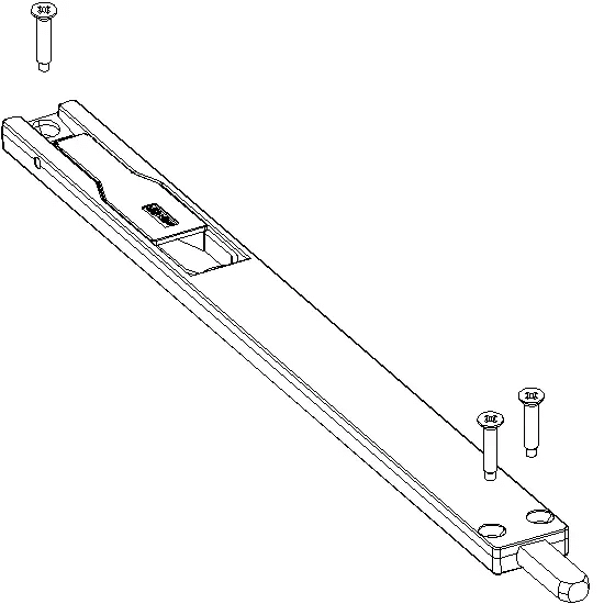 [061.7159] FLUSH BOLT Reynaers