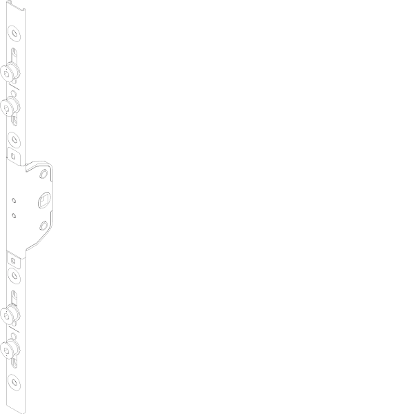 [061.7940] ESPAGNOLETTE LOCK LH 390-639 мм Reynaers