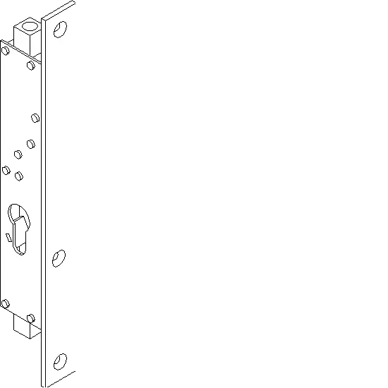 [061.7991.ZC] SHOOTBOLT ESPAGNOLETTE LOCK Reynaers