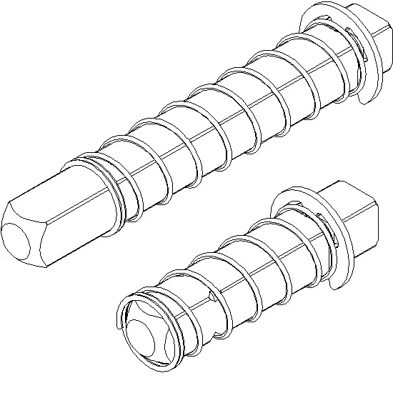 [061.8146] Розділений квадрат для ручки 45/70 мм Reynaers