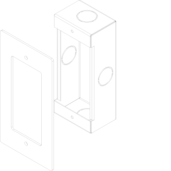 [061.8468] WALL MOUNTING SET Reynaers