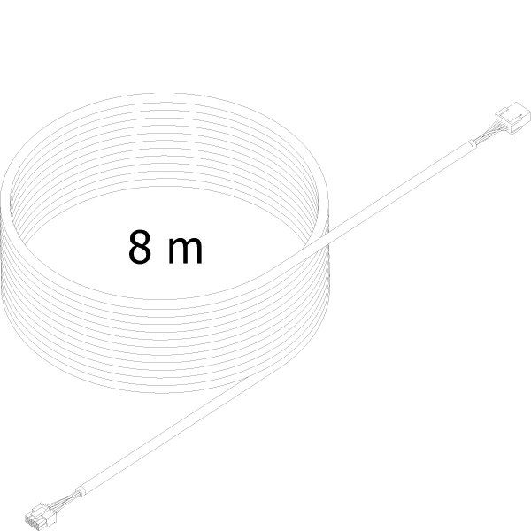 [061.8476] EXTENSION CABLE FOR CABLE TRANSFER 8x0.25 мм2 Reynaers