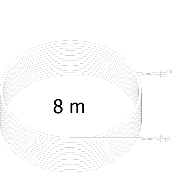 [061.8477] EXTENSION CABLE INTEGRA/KEYPAD - CONTROLLER 4x0.75 мм2 L:8M Reynaers