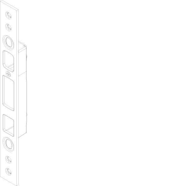[061.8780] SINGLE LOCK PLATE Reynaers