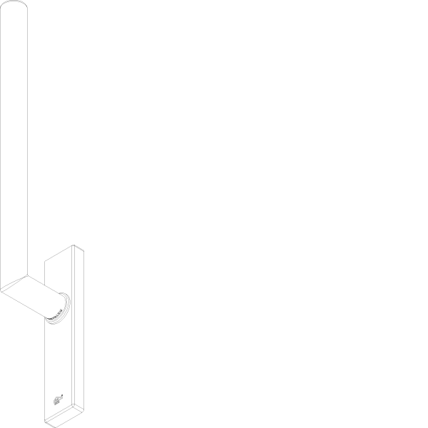 [061.8970] LIFT AND SLIDING HANDLE WITHOUT CYLINDER OUTSIDE Reynaers