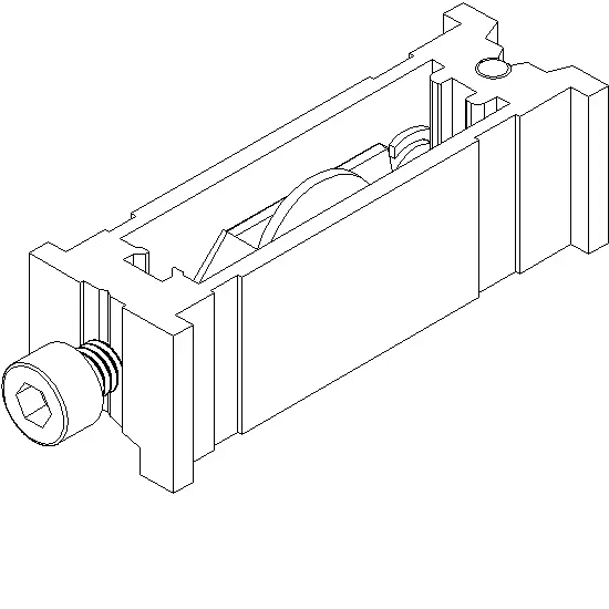 [062.7088] SINGLE ROLLER ADJUSTABLE Reynaers