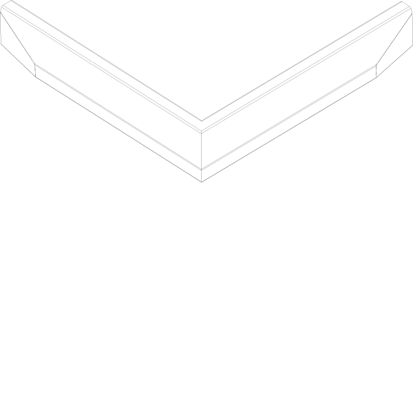 [062.8089] Кутова заглушка Reynaers