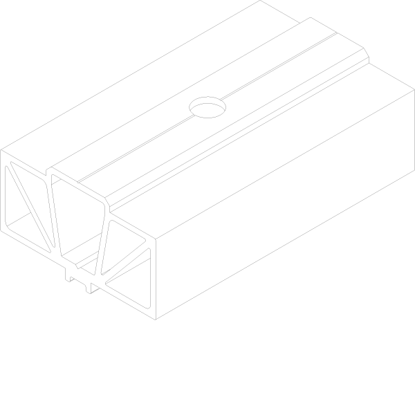 [062.8186] SUPPORTING PIECE FIXED FRAME Reynaers