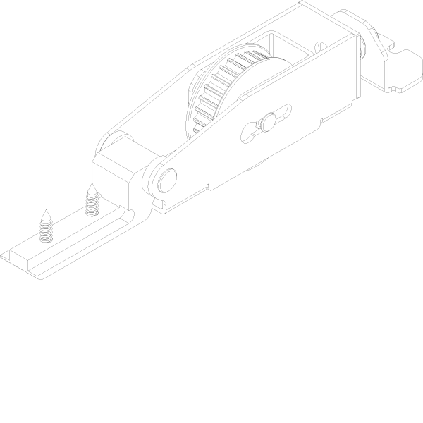 [062.8255] SLIDING WINDOW MOTOR RETURN PULLEY Reynaers