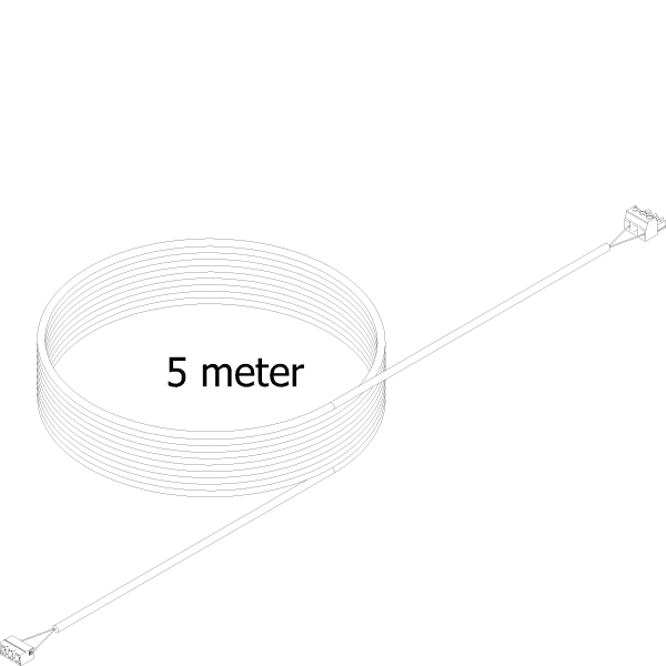 [062.8609] EXTENSION CABLE ALARM CONTACT LENGTH: 5 METER Reynaers