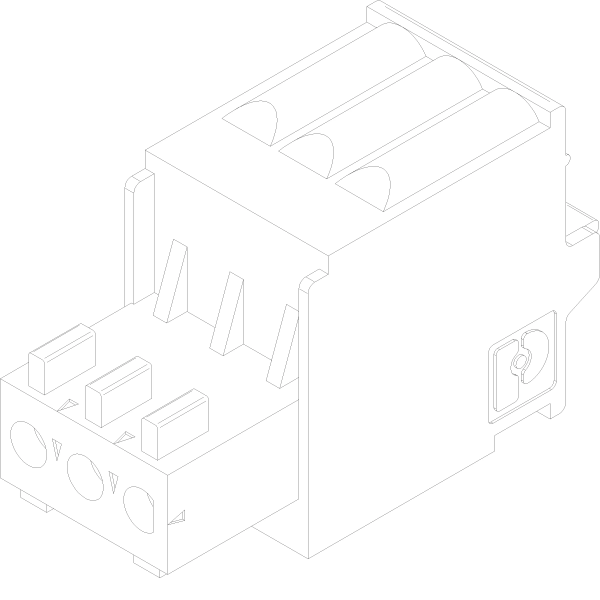 [062.8642] CONNECTOR FOR RBUS CABLE YELLOW Reynaers