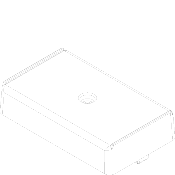 [062.9086] SUPPORTING PIECE FIXED FRAME Reynaers