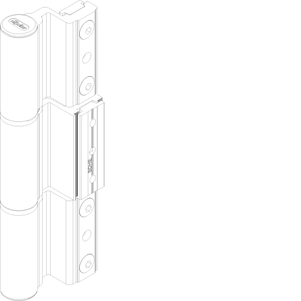 [065.6547] DOOR HINGE 3-PART CLAMPABLE Reynaers
