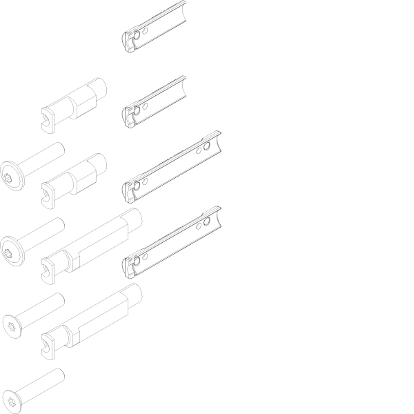 [065.6592] FIXATION SET ROLLENBAND Reynaers