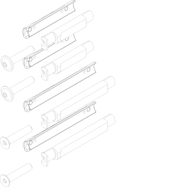 [065.6648] FIXATION SET ROLLENBAND Reynaers