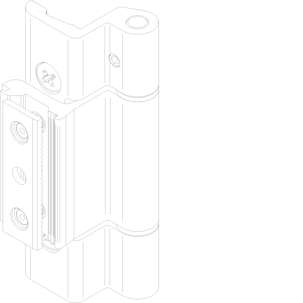 [065.8475] WINDOW HINGE 3-PART Reynaers