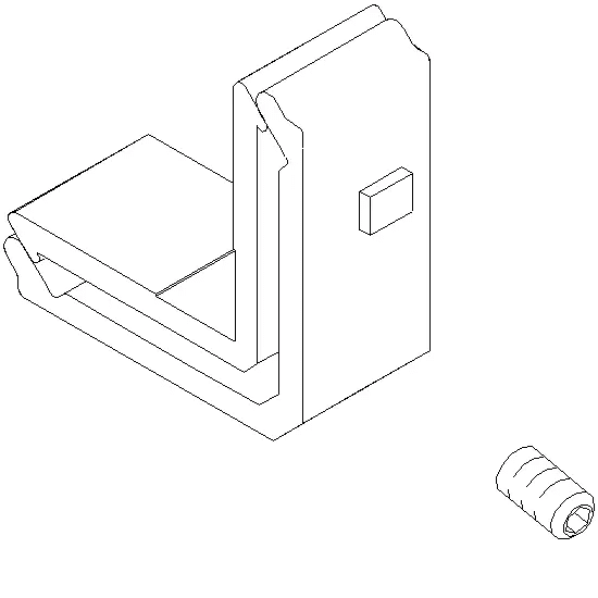 [068.6039] SCREW CORNER CLEAT ECCENTRIC 12.1x25.7 мм Reynaers