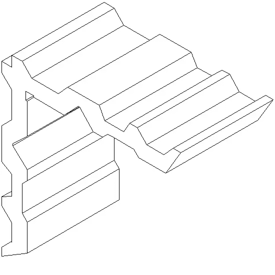 [068.6405] Кутник 10x44.5 мм Reynaers