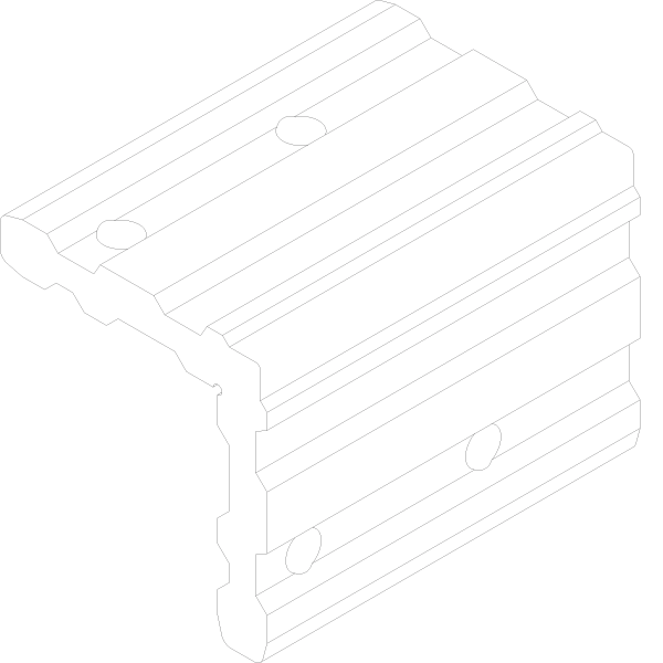 [068.6877] SCREW CORNER CLEAT 68.6 X 11.1 мм Reynaers