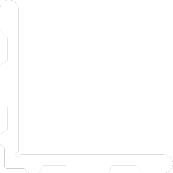 [068.7475] Кутник 6.4x19.3 мм Reynaers