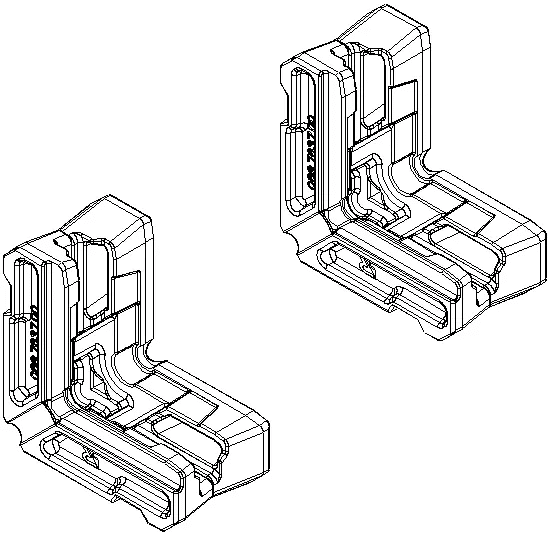 [068.7641] КутникS 19.7x32.6 мм Reynaers