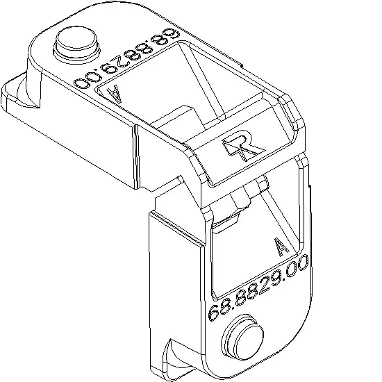 [068.8829] SCREW CORNER CLEAT 12.8/17.3x26 мм Reynaers