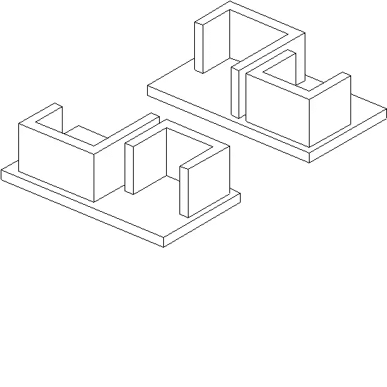 [069.6762] SET END PIECES SHUTTER GUIDE Reynaers