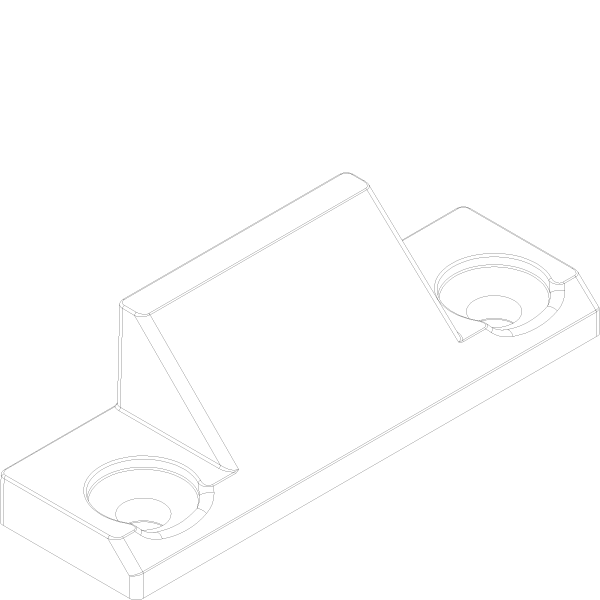 [069.7073] LOCK PLATE Reynaers