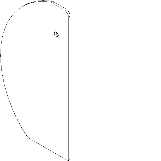 [071.7060] END PIECE SIDE WALL PROFILE Reynaers