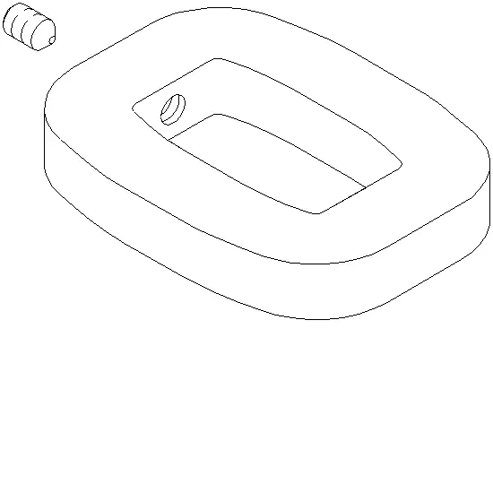 [072.6447] COVER PLATE NEWEL POST Reynaers