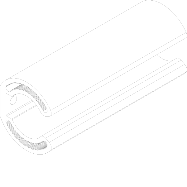 [073.7585] Т-з'єднувач 101.6 мм Reynaers