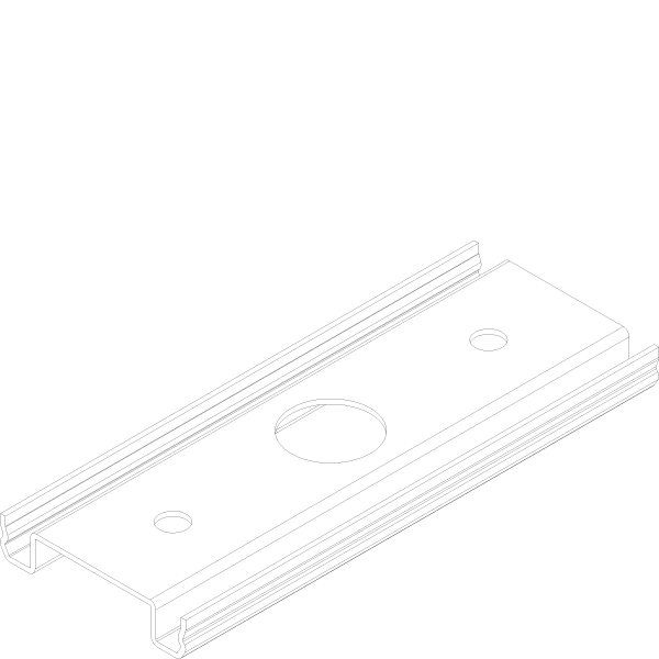 [073.8925] PRESSURE PLATE FOR DRAINAGE PIECE Reynaers