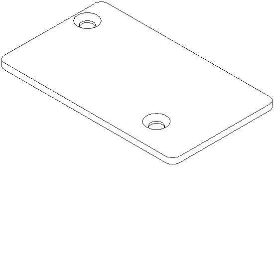 [075.6106] END PIECE SUPPORT ARM Reynaers