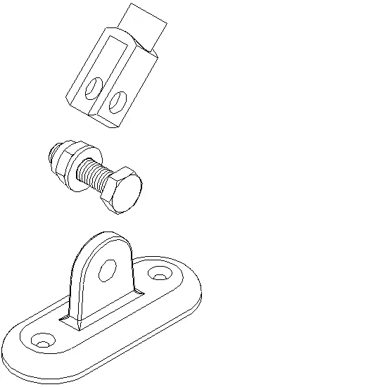 [075.6160.PA] FIXATION SET THREADED ROD Reynaers