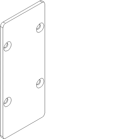 [075.6605] END PIECE SUPPORT ARM Reynaers