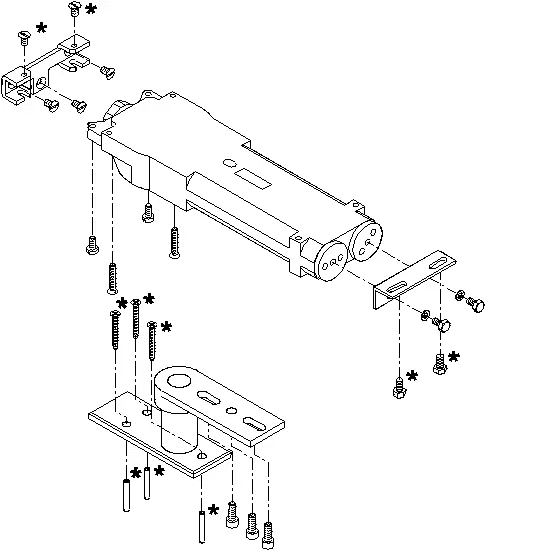 [079.7571] OVERHEAD CLOSER 751<FB<950 мм MAX 100KG Reynaers