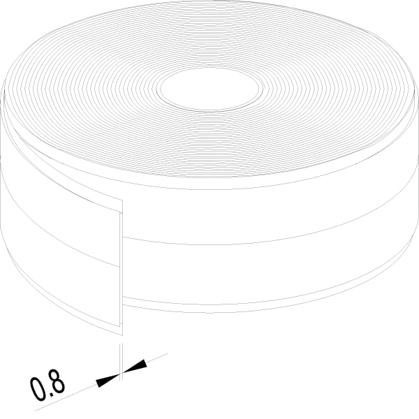 [084.9712] SEALING TAPE 55 мм Reynaers