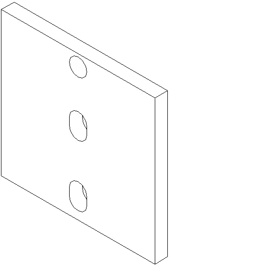 [0FR.9900] GLASS PANEL STOP Reynaers
