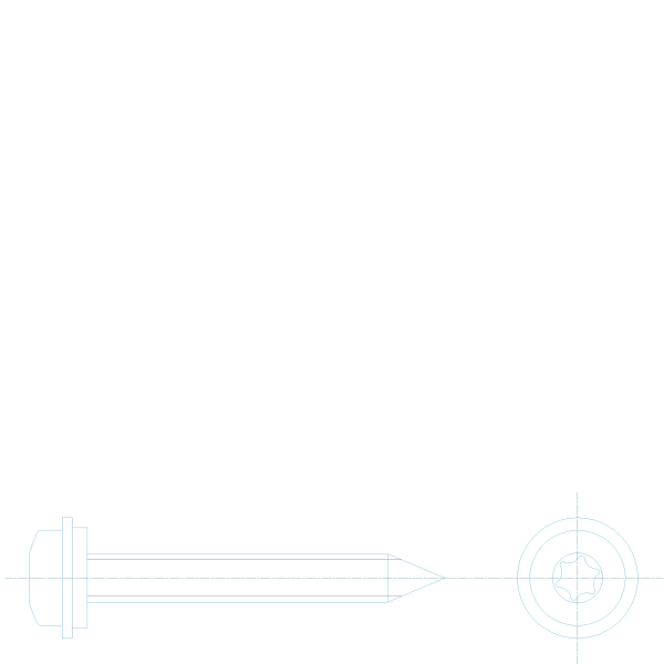 [152.5381] TORX Гвинт Reynaers