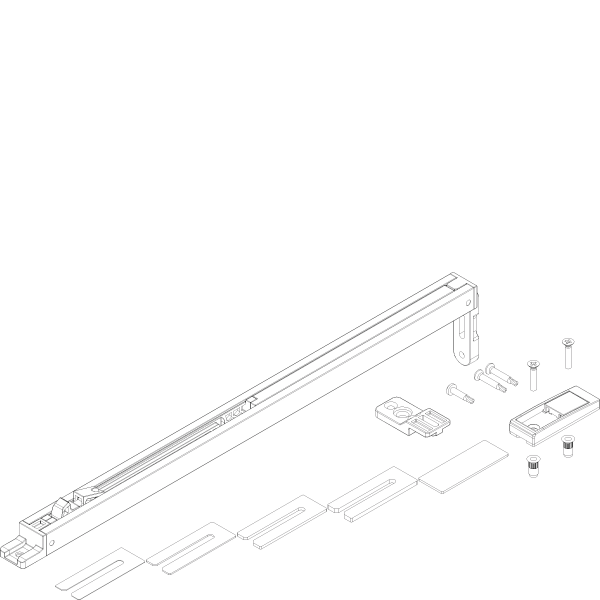 [162.8273] ACCESSORIES SAFETY DEVICESoft-close 200-400KG Reynaers