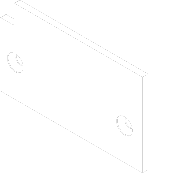 [162.9344] COVER PLATE SIDE Reynaers
