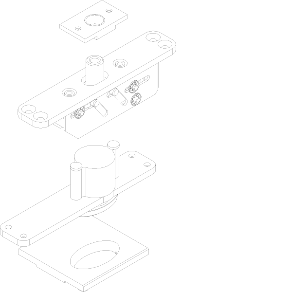 [165.7540] HINGE SET Reynaers