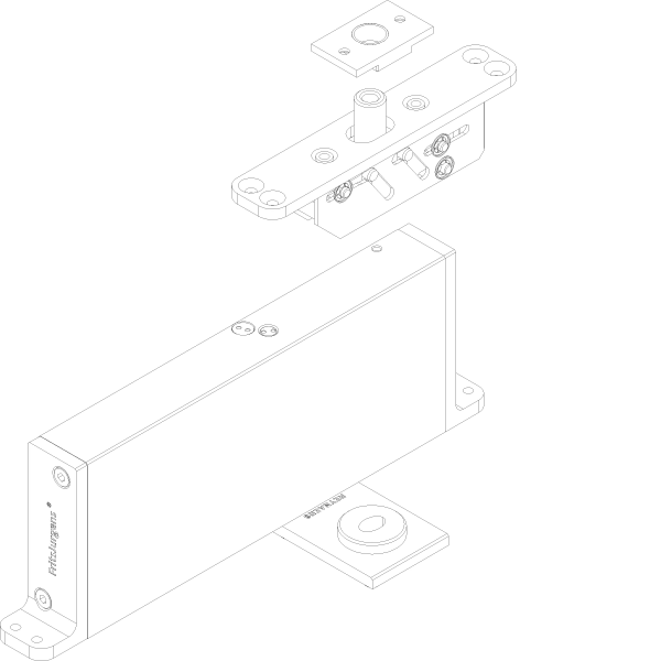 [165.7546] HINGE SET Reynaers