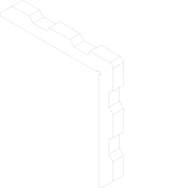 [168.8155] Кутник 6.2x8.4 мм Reynaers