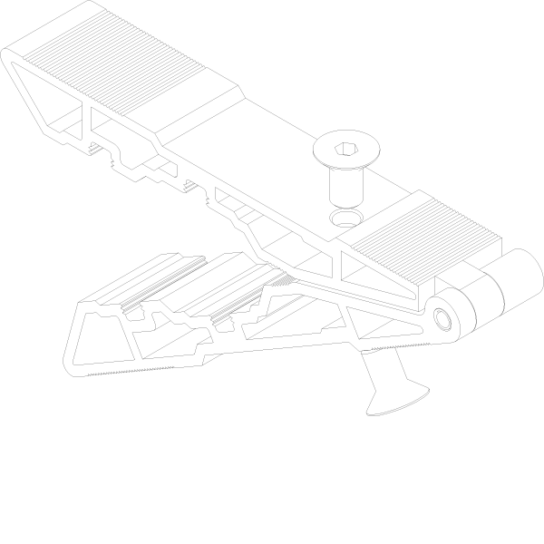 [168.8875] CORNER ADJUSTABLE 28.1x19 мм Reynaers