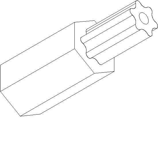[037.5632] ADAPTATOR FOR SAFETY SCREW T30 Reynaers